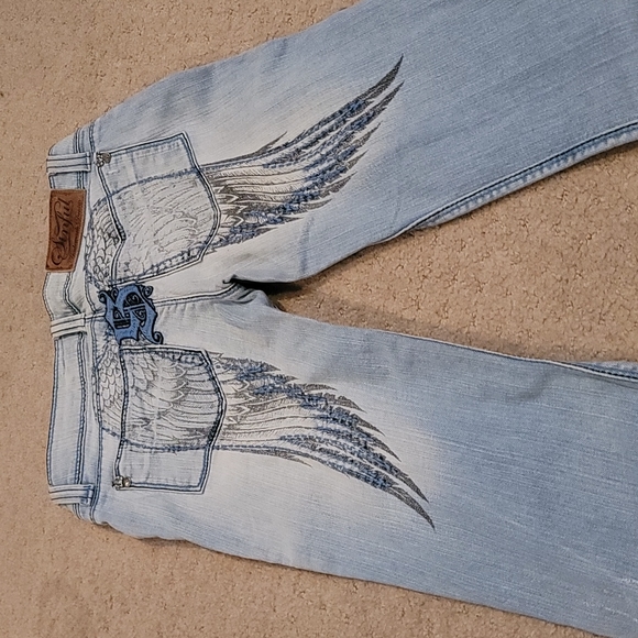 Sinful Denim - Sinful angel wings jeans sexy 27